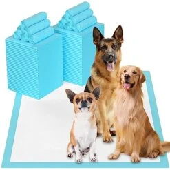 Puppy Pee Pads 32"x36" 60 Count, Pee Pads For Dogs Extra Large, Leak-Proof & Super Absorbent Dog Pee Pads, Thicken Disposable Potty Pads Puppy Training Pads For Cats Rabbits