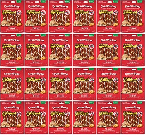 DreamBone Chicken-Wrapped Chews 8 Count, Rawhide-Free Chews For Dogs (1 CASE Of 24 Individual Packs Of 8 Count) 4 DreamBone Chicken-Wrapped Chews 8 Count, Rawhide-Free Chews For Dogs (1 CASE Of 24 Individual Packs Of 8 Count) - Image 2