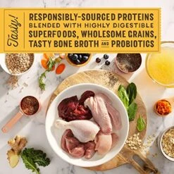Stella & Chewy's SuperBlends Raw Blend Wholesome Grains Cage-Free Chicken & Duck Recipe With Superfoods, 3.25 Lb. Bag 10 Stella & Chewy's SuperBlends Raw Blend Wholesome Grains Cage-Free Chicken & Duck Recipe With Superfoods, 3.25 Lb. Bag -Zoo Shop 6153Sbpjx1L