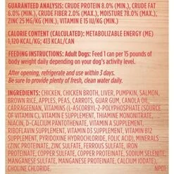 Rachael Ray Nutrish Gentle Digestion Wet Dog Food, Real Chicken, Pumpkin & Salmon, 13 Ounce Can (Pack Of 12) -Zoo Shop 615CMeL6ZRL