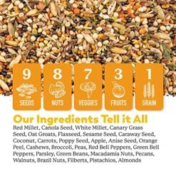 Dr. Harvey's Incredible Canary Blend, Natural Food For Canaries (4 Pounds) 15 Dr. Harvey's Incredible Canary Blend, Natural Food For Canaries (4 Pounds) -Zoo Shop 616e8N1hP1L