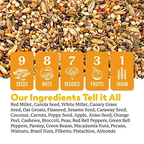 Dr. Harvey's Incredible Canary Blend, Natural Food For Canaries (4 Pounds) 7 Dr. Harvey's Incredible Canary Blend, Natural Food For Canaries (4 Pounds) - Image 5