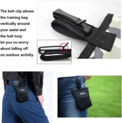 2 Pcs Dog Treat Pouch Pet Trainning Waist Bag Portable Food Snack Small Item Storage Holder Bag Hook Design Pet Training Reward Pouch Bait Bag Mini Doggie Puppy Bird Snack Carrier Container Pockets -Zoo Shop 617EMX2vUwL