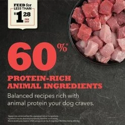 ACANA Grain Free Dry Dog Food, Red Meat Recipe, 25lb -Zoo Shop 617aS545n4L