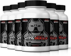 Vita Bully Vitamins For Bully Breeds: Pit Bulls, American Bullies, Exotic Bullies, Bulldogs, Pocket Bullies, Made In The USA (60 Vitamins) -Zoo Shop 618K5s4nWTL. AC