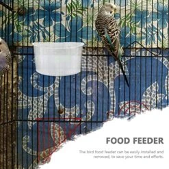 NOGRAX Bird Feed Auto Feeder 12pcs Bird Feeder Pigeon Feeding Bird Foods Dispenser Dove Cage Water Container Pigeon Feeder Slot For Home Garden Rabbit Food Bowl Feeder 13 NOGRAX Bird Feed Auto Feeder 12pcs Bird Feeder Pigeon Feeding Bird Foods Dispenser Dove Cage Water Container Pigeon Feeder Slot For Home Garden Rabbit Food Bowl Feeder -Zoo Shop 61E1SKF7NaL