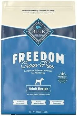 Blue Buffalo Freedom Grain Free Natural Adult Dry Dog Food, Chicken 24-lb -Zoo Shop 61G7K0 TJCL. AC