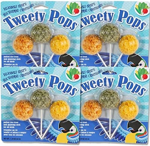 Penn-Plax Bird Treats - 6 Fun, Tasty & Colorful Options To Keep Your Bird Happy And Healthy (6 PC PK - Crispy Tweets) 9 Penn-Plax Bird Treats - 6 Fun, Tasty & Colorful Options To Keep Your Bird Happy And Healthy (6 PC PK - Crispy Tweets) - Image 7