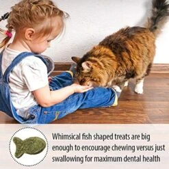 Emerald Pet 6 Pack Of Catnip Feline Dental Treats, 3 Ounces Each, Grain-Free Cat Treats Made In The USA 11 Emerald Pet 6 Pack Of Catnip Feline Dental Treats, 3 Ounces Each, Grain-Free Cat Treats Made In The USA -Zoo Shop 61JQfg01g7L