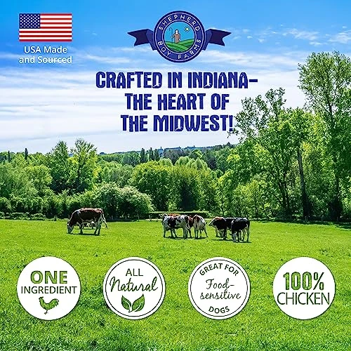 Shepherd Boy Farms Freeze Dried Dog Treats, Chicken Heart, All Natural Freeze-Dried Dog Treat & Dog Snacks, Made In USA, High In Protein, Essential Nutrition Of Raw Dog Food, 3oz 4 Shepherd Boy Farms Freeze Dried Dog Treats, Chicken Heart, All Natural Freeze-Dried Dog Treat & Dog Snacks, Made In USA, High In Protein, Essential Nutrition Of Raw Dog Food, 3oz - Image 2