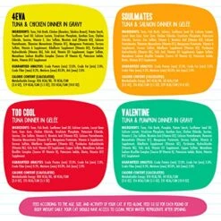 Weruva Best Feline Friend (B.F.F.), Batch 'O Besties Variety Pack, Wet Cat Food, 3oz Can (Pack Of 12) -Zoo Shop 61NGgejm66L