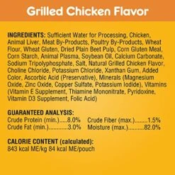PEDIGREE CHOICE CUTS In Gravy Grilled Chicken Flavor In Sauce & Filet Mignon Flavor In Gravy Adult Wet Dog Food Variety Pack, (16) 3.5 Oz. Pouches 19 PEDIGREE CHOICE CUTS In Gravy Grilled Chicken Flavor In Sauce & Filet Mignon Flavor In Gravy Adult Wet Dog Food Variety Pack, (16) 3.5 Oz. Pouches -Zoo Shop 61PbvkaPVcL