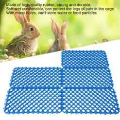 5pcs Thicken Rabbit Cage Mat Floor Rubber Mats Feet Pads For Pet Cats Dogs Hamster 9 5pcs Thicken Rabbit Cage Mat Floor Rubber Mats Feet Pads For Pet Cats Dogs Hamster -Zoo Shop 61PrL65hHfL
