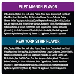 CESAR Adult Soft Wet Dog Food Filets In Gravy Variety Pack, Filet Mignon And New York Strip Flavors, 3.5 Oz. - 12 Trays (1-Pack) -Zoo Shop 61Q5JJ1s3sL