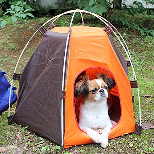 SONGBIRDTH Folding Anti-Ultraviolet Waterproof Pet Tent Patchwork House For Small Dog Cat,Breathable Cotton Blend,Removable Easy To Clean 5 SONGBIRDTH Folding Anti-Ultraviolet Waterproof Pet Tent Patchwork House For Small Dog Cat,Breathable Cotton Blend,Removable Easy To Clean - Image 3