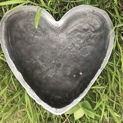 Claratut Engraved Pet Memorial Heart Garden Stone, Personalized Dog Or Cat Garden Stone, Pet Loss Sympathy Remembrance Gifts, Both Text And Pattern Can Be Customized. -Zoo Shop 61UVElUlacL