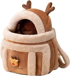 Cat Carrier Pet Backpack Winter Travel Bag For Cat Dog Portable Cage Dog Carrying Bag Pet Bag Cat Dog Pet Carrier (Color : Medium) -Zoo Shop 61VVyqHJMoL. AC 1