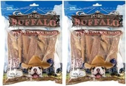 Loving Pets Pure Buffalo Paddy Whack Backstrap Tendon 4-6 Inch Dog Treat, 20-Pack [2-Pack] -Zoo Shop 61YibpngVfL. AC