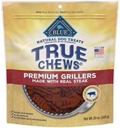 Blue Buffalo True Chews Premium Grillers Natural Dog Treats, Steak 30 Oz Bag -Zoo Shop 61bEo8ycwAL. AC