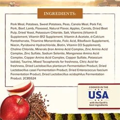 Whole Earth Farms Grain Free Recipe Dry Dog Food, Pork, Beef & Lamb, 4-Pound -Zoo Shop 61cKv0fYCdS 1