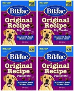Bil-Jac Dog Treats - Original Recipe Chicken Liver Soft Puppy Training Treat Rewards, 20oz Resealable Double Zipper Pouch (2-Pack) -Zoo Shop 61e1PfLcWBL. AC