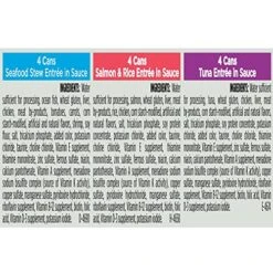 Nestle Purina Petcare 381023 36 Oz Pro Plan Seafood Entrees Variety Pack (Pack Of 12) -Zoo Shop 61f2wxnm9mL