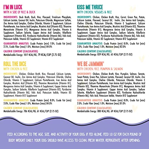 Weruva B.F.F. Best Fido Friend Fun Size Meals, Fun Size Sampler Variety Pack, 2.75oz Round Cup (Pack Of 8) 5 Weruva B.F.F. Best Fido Friend Fun Size Meals, Fun Size Sampler Variety Pack, 2.75oz Round Cup (Pack Of 8) - Image 3