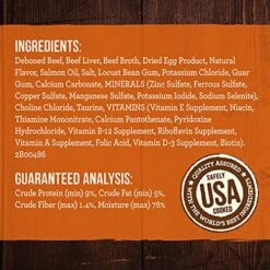 Merrick Grain Free Wet Dog Food Real Texas Beef Recipe - 12.7 Ounce (Pack Of 12) -Zoo Shop 61fv6waxbZS