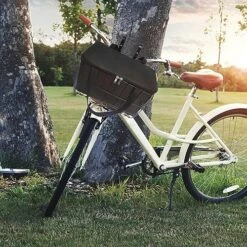 Kowaku Front Handlebar Bike Basket With Storage Bag Hanging Basket Detachable Multifunctional Small Pet Carrier For Storage Vegetables And Fruits -Zoo Shop 61hsBG1yIlL