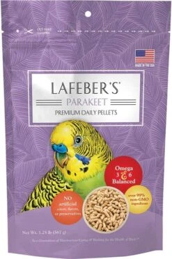 LAFEBER'S Premium Daily Diet Pellets Pet Bird Food, Made With Non-GMO And Human-Grade Ingredients, For Parakeets (Budgies), 5 Lb -Zoo Shop 61jckBBydJL. AC