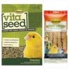 Higgins Vita Seed Canary Bird Food Bundle, Includes 1-5 Lb. Bag Vita Seed Canary Bird Food & 1-6 Ct Millet Spray, Fast, By Just Jak's Pet Market -Zoo Shop 61kv1SUrgoL