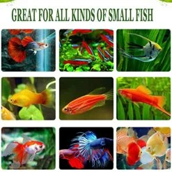 BNYEE 1.5 OZ Freeze Dried Bloodworms For Most Small To Medium Sized Fish（Larvae）