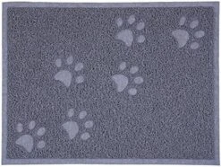 Pet Cat Litter Mat,MUEQU Waterproof Pet Box Mat Food Bowl Mat Cat Litter Trap Mat, Litter Trapper Mat,PVC, 30 X 40 Cm,Easy To Clean (Green) -Zoo Shop 61ot43KM2 L. AC