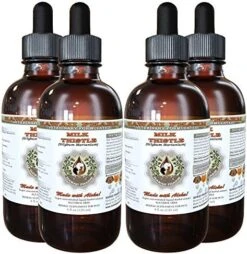 Milk Thistle Veterinary Natural Alcohol-Free Organic Dried Seed Liquid Extract, Pet Herbal Supplement 2 Oz -Zoo Shop 61pgnvQauDL. AC