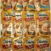 Delectables Stew Lickable Treats Variety Bundle Pack Of 12. (4) Tuna & Whitefish, (4) Chicken & Tuna, (4) Tuna & Shrimp. 1.4 Oz Each - Bonus Mouse Toy Included (Color May Vary) -Zoo Shop 61s0EqvktqL