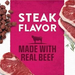 Purina Moist And Meaty Steak Flavor Soft Dog Food Pouches - 36 Ct. Pouch -Zoo Shop 61vQsTNdRSL