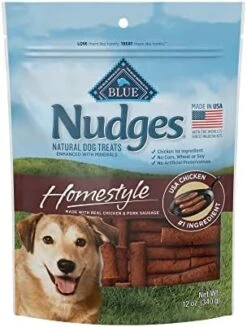 Blue Buffalo Nudges Homestyle Natural Dog Treats, Chicken, 16oz Bag -Zoo Shop 61vlGoKLCaL. AC