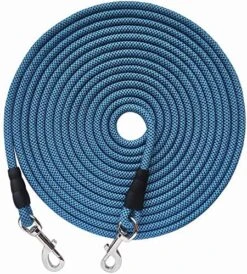 YUCFOREN Check Cord/Tie Out Long Rope Leash For Dog Training 15FT 20FT 26FT 40FT Obedience Recall Training Agility Lead For Large Medium Small Dogs, Great For Training, Camping, Playing, Backyard -Zoo Shop 61x0k3Ox5BL. AC 1