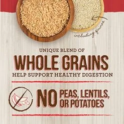 Merrick Classic Healthy Grains Dry Dog Food Real Beef + Brown Rice Recipe With Ancient Grains - 4 Lb. Bag -Zoo Shop 61x7YCWyr9S 1