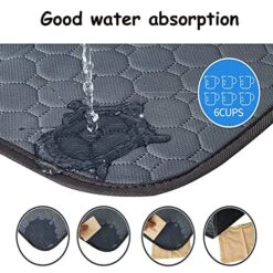 Petbuy Washable Reusable Dog Pee Pads 20”x 28”,Waterproof Non-Slip Potty Training Pads For Dogs And Cats Puppy,Fast Drying Travel Pet Pee Pads，Leak-Proof Cat Potty Pads -Zoo Shop 61xOB7VS6aL