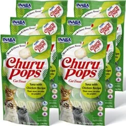 INABA Churu Pops Moist And Chewy Cat Treat Tuna With Chicken Recipe 24 Tubes -Zoo Shop 61ybe2fybOL. AC