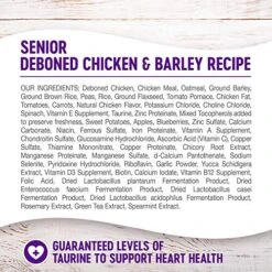 Wellness Complete Health Senior Dry Dog Food With Grains, Chicken & Barley, 5-Pound Bag -Zoo Shop 61zi4Ix2fML