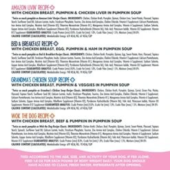 Weruva Dog Meals 'n More Natural Wet Dog Food, Belly Belly Nice! Digestive Support Variety Pack, 3.5oz Cup (10 Cups) -Zoo Shop 61znKpT3SnL