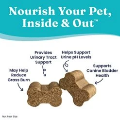 Solid Gold Dog Urine Neutralizer For Lawn Chews - With Urinary Tract, Kidney, Bladder, And PH Support To Reduce Grass Pee Spots & Grass Burn - 120 Count -Zoo Shop 91fBWNjr90L